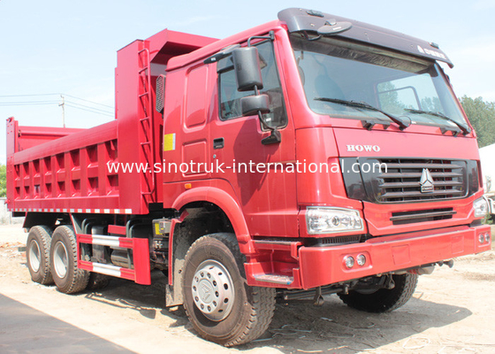 SINOTRUK HOWO টিপার ডাম্প ট্রাক 10 চাকার 10-25 সিবিএম লোড 25-40টন জেডজ3257 এন 3647এ