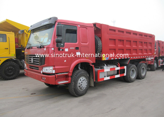 SINOTRUK HOWO ডাম্প ট্রাক 290HP 10Wheels LHD 25-40tons 10-25CBM ZZ3257M2947A