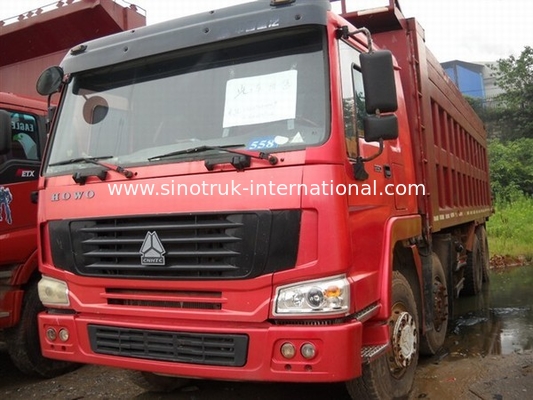 SINOTRUK HOWO ডাম্প ট্রাক 290HP 10Wheels LHD 25-40tons 10-25CBM ZZ3257M2947A