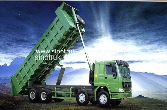 SINOTRUK HOWO টিপার ডাম্প ট্রাক 371 এইচপি 8 এক্স 4 এলএইচডি 31-60 টন ২0-30 সিবিএম জেড 3২3317 এন 3867W