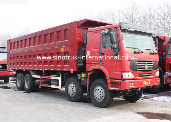 SINOTRUK HOWO টিপার ডাম্প ট্রাক 371 এইচপি 8 এক্স 4 এলএইচডি 31-60 টন ২0-30 সিবিএম জেড 3২3317 এন 3867W