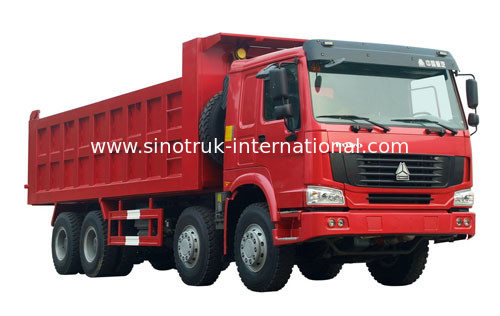 SINOTRUK HOWO টিপ্পার ডাম্প ট্রাক 371 এইচপি 8 এক্স 4 এলএইচডি 31 টন ২0-30 সিবিএম জেড 3২3317 এন 3567W