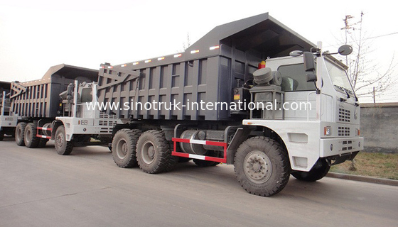 HOWO টিপার ট্রাক / 70 টি SINOTRUK হোহো খনন জন্য খনন ZZ5707V3840CJ জন্য ট্রাক