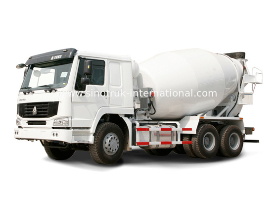 উচ্চ ফলপ্রসু 6CBM 290HP 6X4 LHD কংক্রিট মিশুক ট্রাক, সিমেন্ট মিশ্রণ ট্রাক