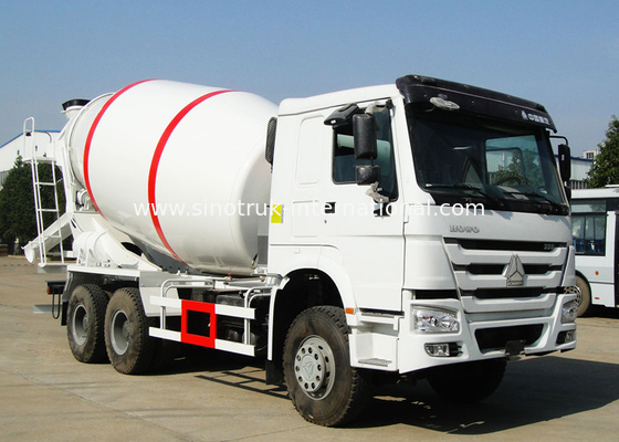 উচ্চ ফলপ্রসু 6CBM 290HP 6X4 LHD কংক্রিট মিশুক ট্রাক, সিমেন্ট মিশ্রণ ট্রাক