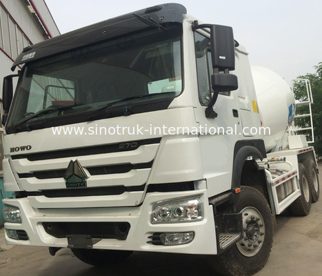 উচ্চ ফলপ্রসু 6CBM 290HP 6X4 LHD কংক্রিট মিশুক ট্রাক, সিমেন্ট মিশ্রণ ট্রাক