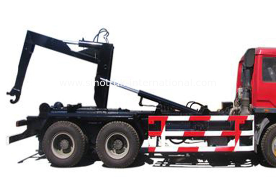 Modern Back Loader Garbage Truck 20 CBM 6X4 ZZ1257M4341W Garbage Bin Trucks
