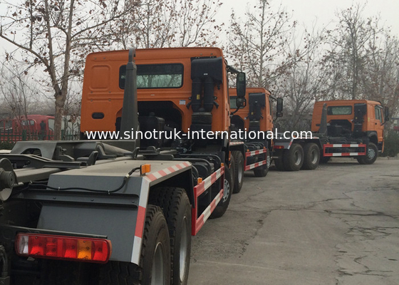Modern Back Loader Garbage Truck 20 CBM 6X4 ZZ1257M4341W Garbage Bin Trucks