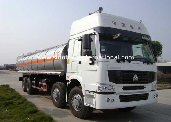 25 CBM 8X4 LHD Euro 2 336 HP rude Oil Storage Tank Trucks Approved ISO