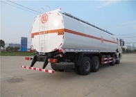 Stainless Steel 8X4 Petroleum Oil Storage Tank Fuel Delivery Truck 27 CBM