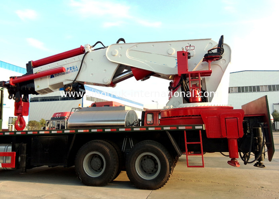 SINOTRUK Truck Mounted Knuckle Boom Cranes 25 Tons