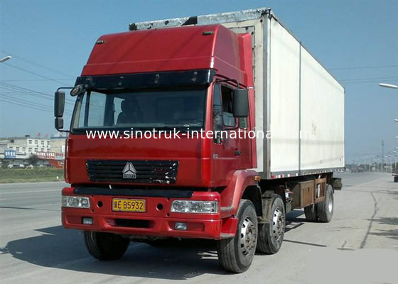 SINOTRUK 25 Tons Refrigerated Food Truck LHD 6X4 , Refrigerator Box Truck