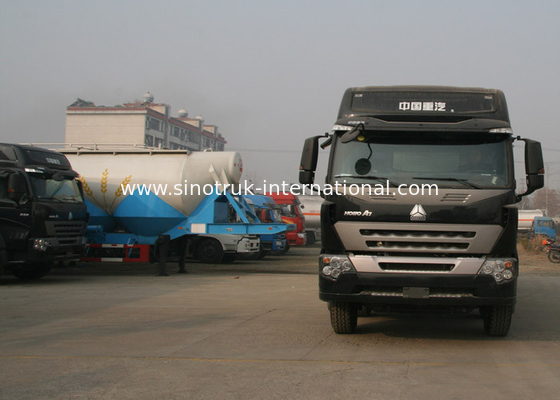 High Safety Bulk Cement Truck Tanker Trailer 371HP 8X4 LHD 36-45CBM