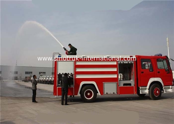 10CBM 4X2 290HP Fire Fighting Truck , Agricultural Fire Engine Truck For Landscaping