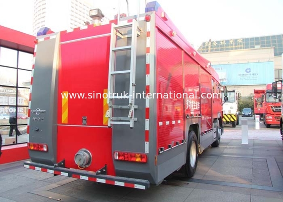 10CBM 4X2 290HP Fire Fighting Truck , Agricultural Fire Engine Truck For Landscaping