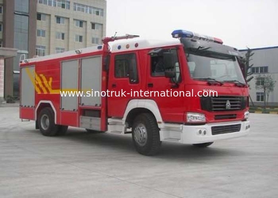 10CBM 4X2 290HP Fire Fighting Truck , Agricultural Fire Engine Truck For Landscaping