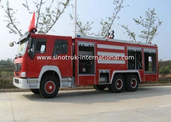Compact Structure Emergency Fire Engine Vehicles / Firefighter Trucks