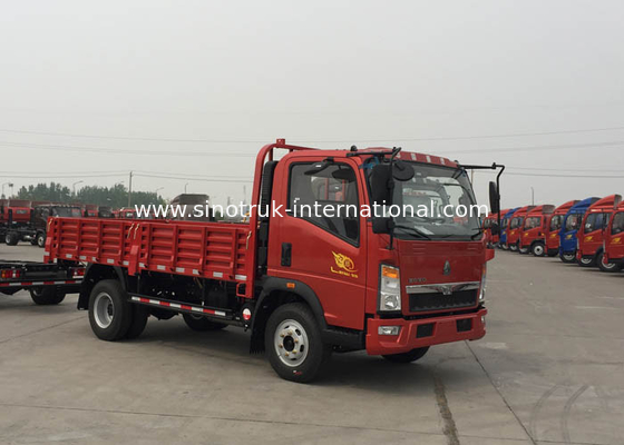 HOWO Energy Saving Light Duty Box Trucks SINOTRUK HOWO LHD 116HP ZZ1127D3615C1