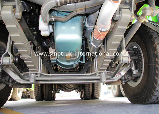 Euro 2 Sinotruk Howo Dump Truck 5800 * 2300 * 1500mm Cargo Body Heavy Dump Truck