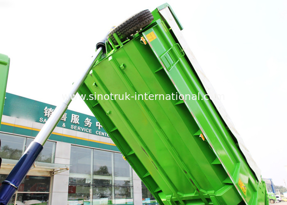 10 Wheels High Loading Capacity Sinotruk Howo Dump Truck 6 × 4 Drive Type