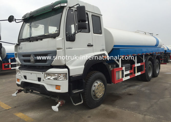 5000 গ্যালন জলের ট্যাঙ্ক ট্রাক SINOTRUK 11.00R20 রেডিয়াল টায়ার 9920 × 2496 × 3550 মিমি