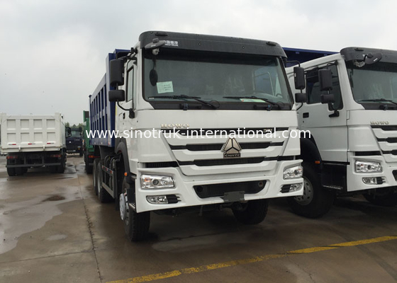 SINOTRUK HOWO Tipper Truck 266HP 6X4 LHD 10 - 25CBM Commercial Dump Truck