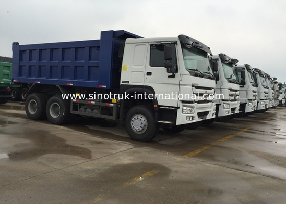 SINOTRUK HOWO Tipper Truck 266HP 6X4 LHD 10 - 25CBM Commercial Dump Truck