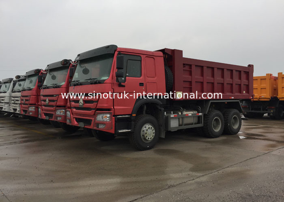 266HP 10 Wheels Tipper Dump Truck RHD T Type Lifting High Loading Capacity