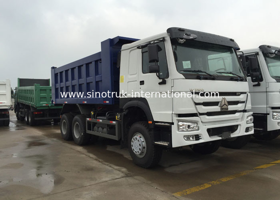 266HP 10 Wheels Tipper Dump Truck RHD T Type Lifting High Loading Capacity