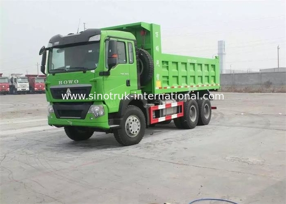 Hydraulic Cylinder HOWO T5G 10 Wheeler Dump Truck With Large Loading Capacity