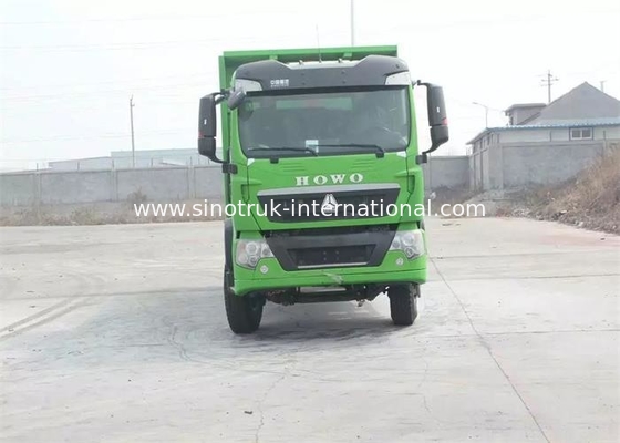 Hydraulic Cylinder HOWO T5G 10 Wheeler Dump Truck With Large Loading Capacity