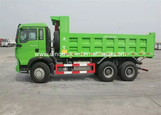 Hydraulic Cylinder HOWO T5G 10 Wheeler Dump Truck With Large Loading Capacity