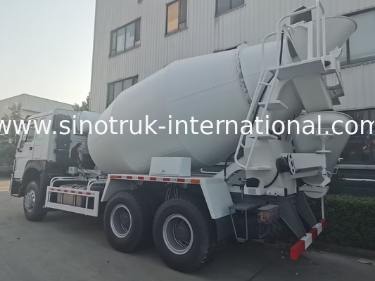 সিনোট্রুক হাও এলএইচডি 6 × 4 10 চাকা কংক্রিট মিশুক ট্রাক উচ্চ অশ্বশক্তি 400HP