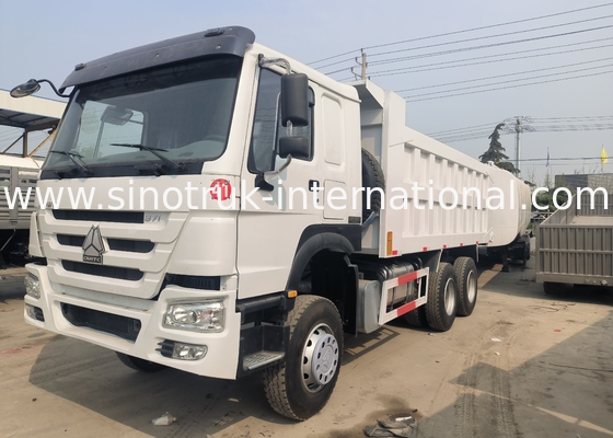 সিনোট্রুক হাওও ব্যবহৃত ট্যাপার ডাম্প ট্রাক 371 এইচপি বা 375 এইচপি 6 × 4 পুনর্নির্মাণ