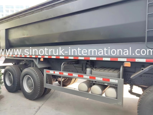আরএইচডি 8 × 4 12 চাকা HOWO টিপার ট্রাক 380HP