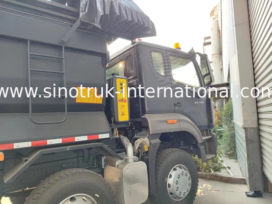 আরএইচডি 8 × 4 12 চাকা HOWO টিপার ট্রাক 380HP