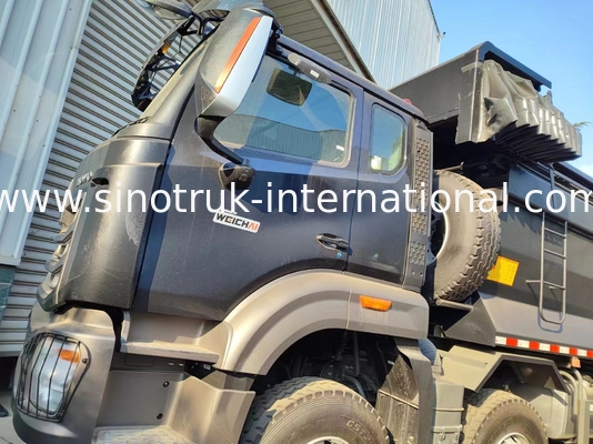 আরএইচডি 8 × 4 12 চাকা HOWO টিপার ট্রাক 380HP