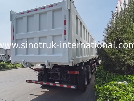 খনির জন্য 12 চাকার Sinotruk HOWO 8X4 ডাম্প ট্রাক 400hp