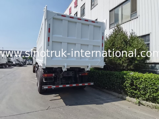 খনির জন্য 12 চাকার Sinotruk HOWO 8X4 ডাম্প ট্রাক 400hp