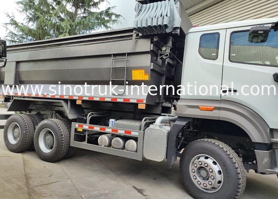 SINOTRUK HOWO LHD 6x4 10 চাকা 40 টন খনির জন্য ইউ টাইপ ডাম্পিং ট্রাক