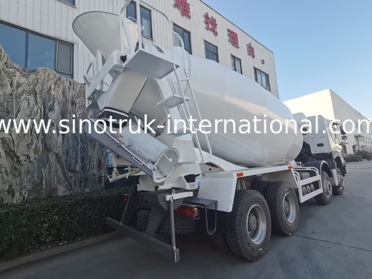হাও কংক্রিট মিক্সার ট্রাক 16CBM 8 X 4 ইউরো 2 400Hp নির্মাণ LHD