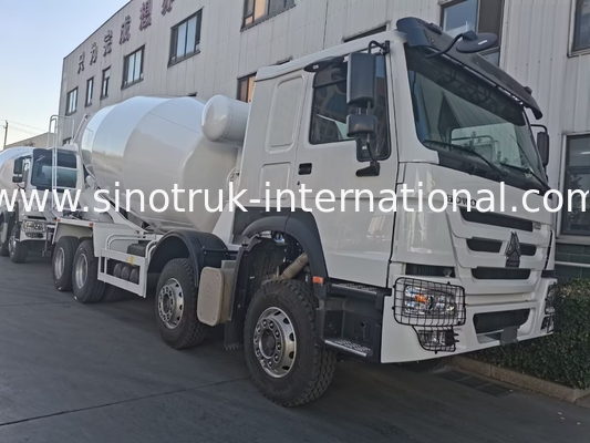 হাও কংক্রিট মিক্সার ট্রাক 16CBM 8 X 4 ইউরো 2 400Hp নির্মাণ LHD