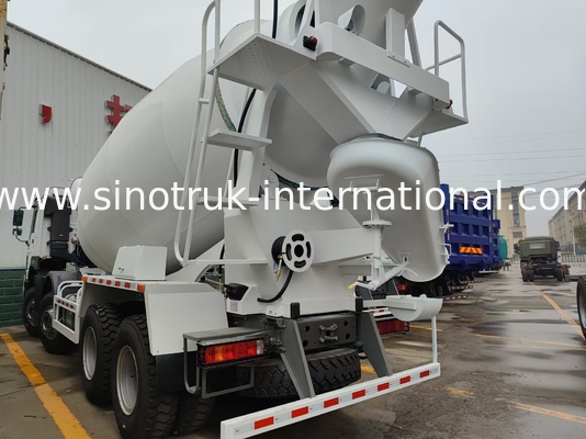 HOWO 8*4 12চাকা কংক্রিট মিশ্রন ট্রাক 400HP 16CBM বড় ক্ষমতা বড় ক্ষমতা