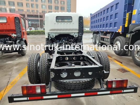 ZZ1047D3414C145 HOWO 4 * 2 হালকা দায়িত্ব ট্রাক 116HP চ্যাসি