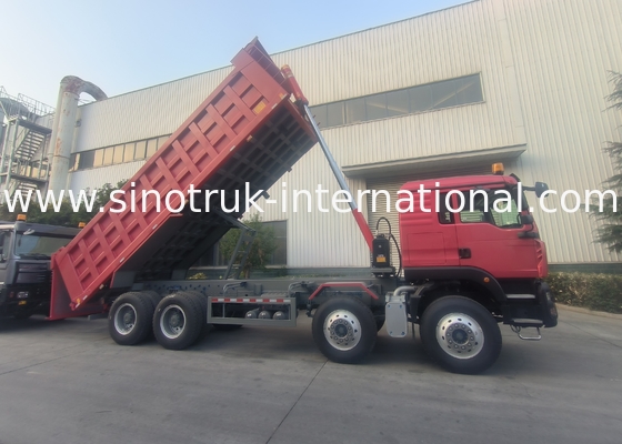 8 × 4 Lhd 12 চাকার সিনোট্রাক টিপার 400Hp ইউরো 2