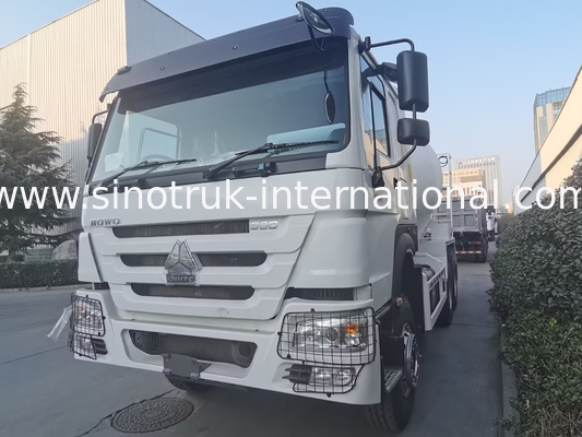 সিনোট্রুক হাও বেকনট মিশ্রণকারী ট্রাক 380HP 6-10CBM 6 X 4 ইউরো 2 মিশ্রণ কারখানা RHD