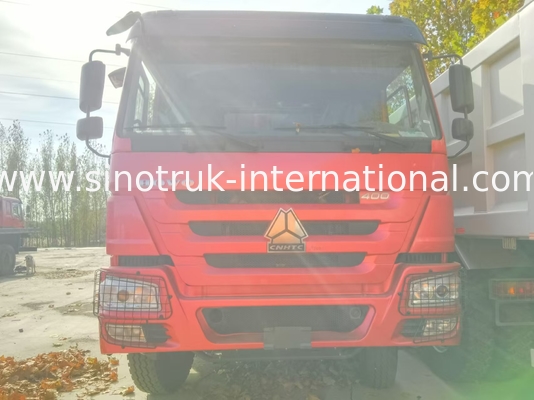 ট্যাপার ডাম্প ট্রাক SINOTRUK HOWO A7 8X4 নির্মাণ জন্য ZZ3317V3567B1