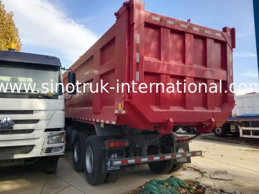 ট্যাপার ডাম্প ট্রাক SINOTRUK HOWO A7 8X4 নির্মাণ জন্য ZZ3317V3567B1