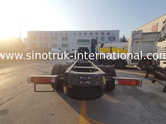 সিনোট্রুক HOWO LHD 6X4 400HP জল তেল ট্যাঙ্কার চ্যাসি