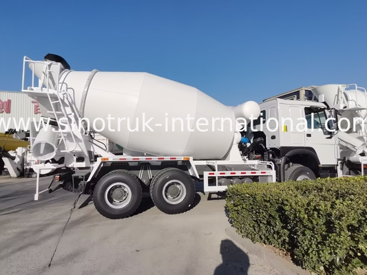 SINOTRUK HOWO 6×4 10 চাকা কংক্রিট মিশুক ট্রাক 400 এইচপি উচ্চ দক্ষতা LHD
